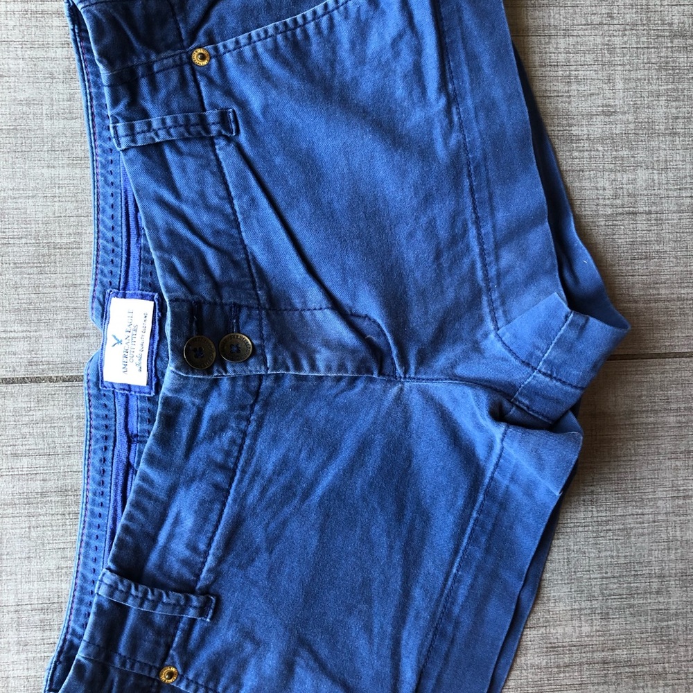 American Eagle, blue shorts, size 2.